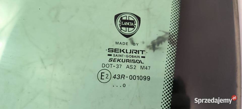 SZYBA TYŁ LANCIA LYBRA 43R001099 osobowe