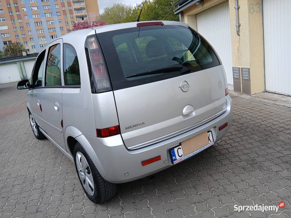 Opel meriva 20092010 16gaz klim dziala 164000 welurowa tapicerka Bydgoszcz sprzedam