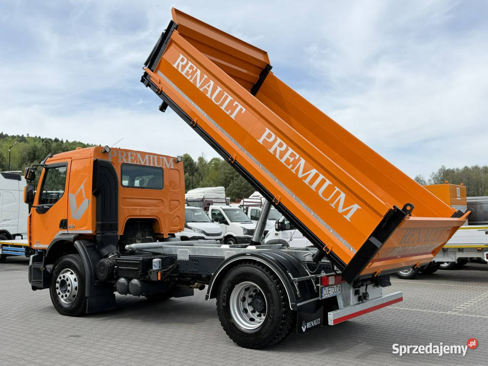 Renault PREMIUM 18380 4x2 Wywrotka 3 stronna DMC Samochody ciężarowe Widełki