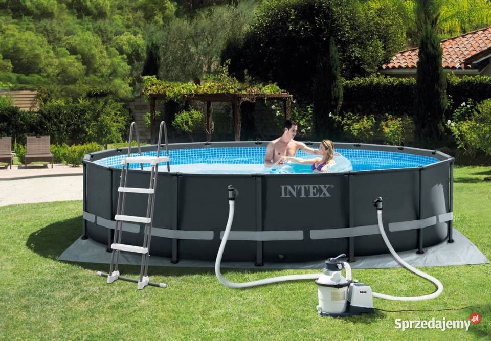 Basen stelażowy ogrodowy 549m zestaw pompa Bielsk Podlaski