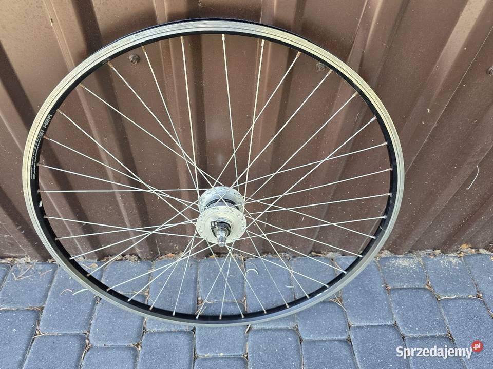 Koło rowerowe aluminiowe z dynamem 28 pomorskie Czarna Woda