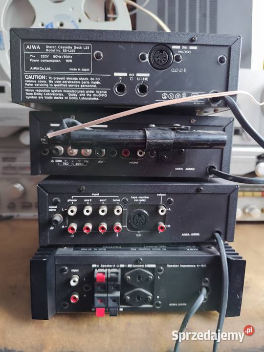 mini wieża Aiwa Vintage zachodniopomorskie Stargard