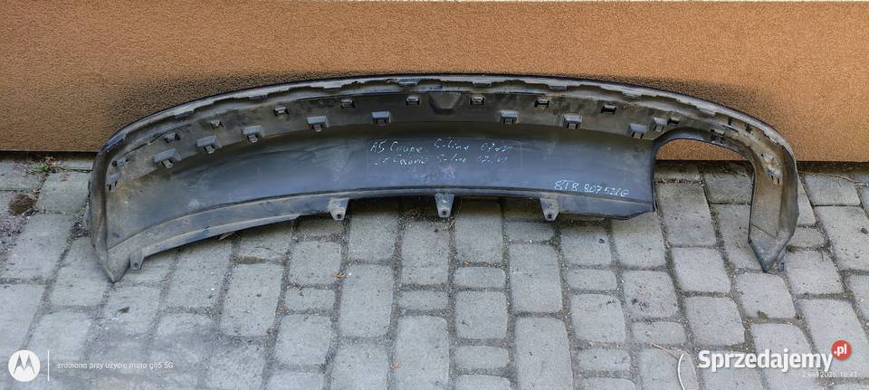 Dyfuzor zderzaka tylnego Audi A5 8t8 S line dolnośląskie