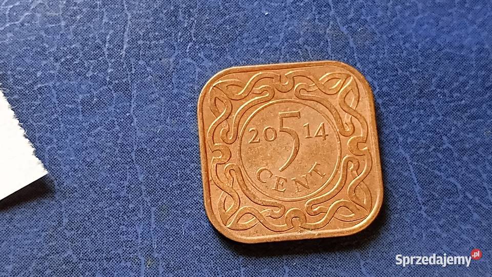 Stare monety 5 cent 2014 Surinam Lesko sprzedam