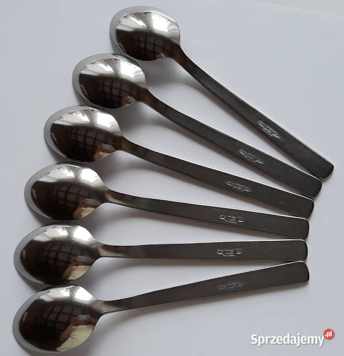 Łyżeczki do herbaty KROPECZKI kropki FNS śląskie Dąbrowa Górnicza sprzedam