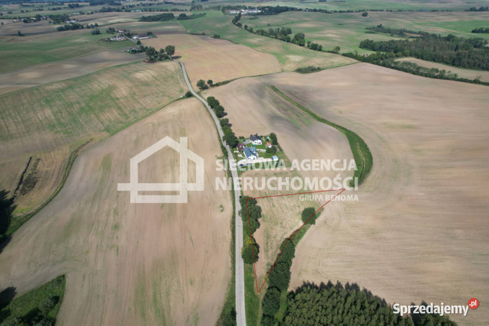 Działka 3000m2 Goszyn asfalt