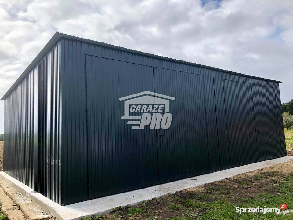 Hala Garaż blaszany 8x6 ścianka działowa Brama 288zł/m2 zachodniopomorskie