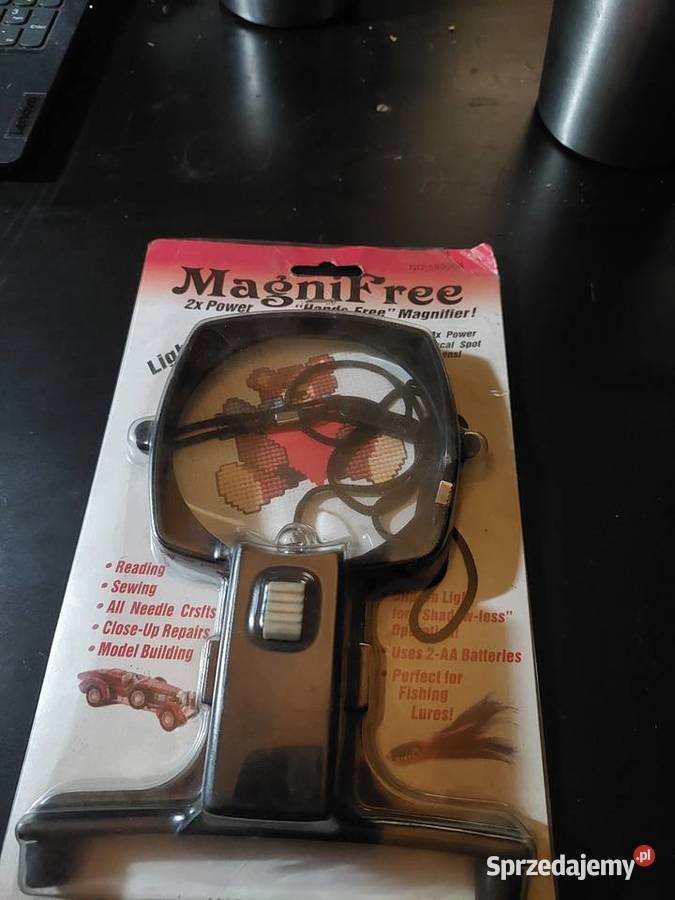 Duża lupa z podświetleniem LED Piotrków Trybunalski sprzedam