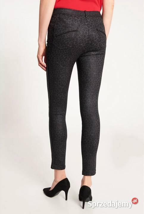 NOWE sexy rurki w panterkę czarne grafitowe mazowieckie