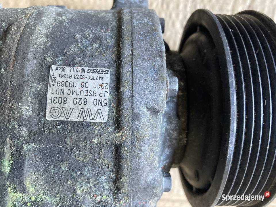 Kompresor klimy 5N0820803F vw audi skoda Wolsztyn