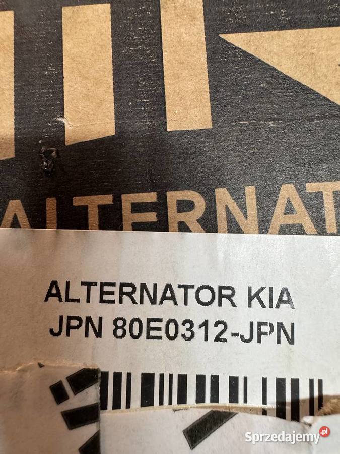 Sprzedam alternator Kia sorento 25 diesel nowy Mszana Dolna