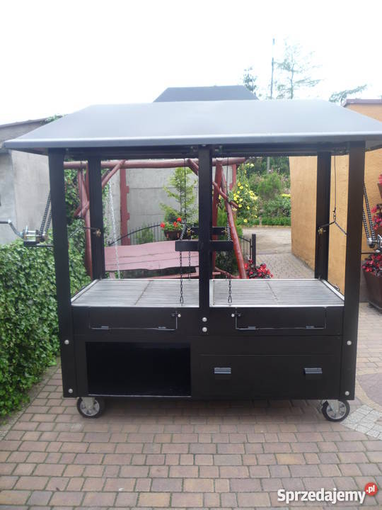 Grill gastronomiczny cateringowy blacha 6mm Damasławek