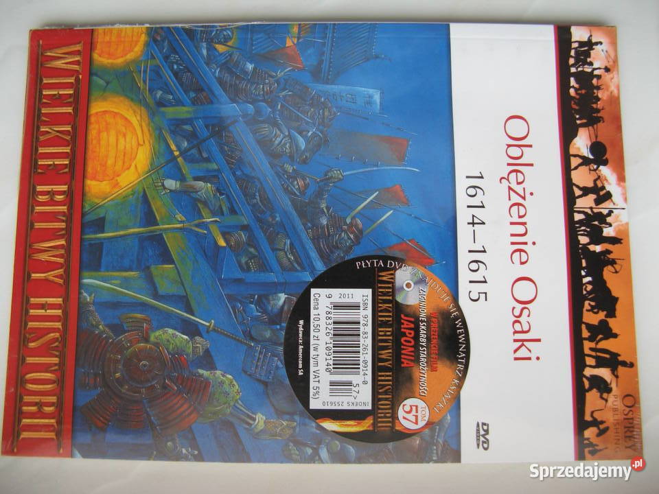 Osprey Oblężenie Osaki książka film DVDNowa wielkopolskie