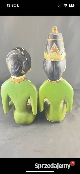 2 drewniane figurk z Jawy Pozostałe Zielona Góra