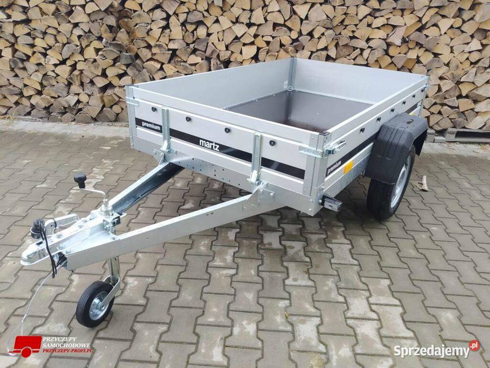 Burta ALU przyczepa wym 201x126x30 jednoosiowa towarowe Lublin sprzedam