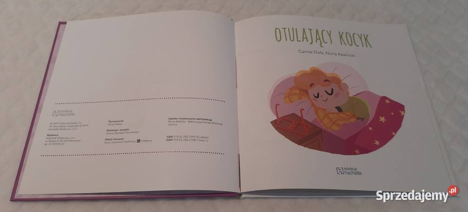 Otulający Kocyk Świat Emocji Strach Hachette Książki i Podręczniki Czeladź sprzedam