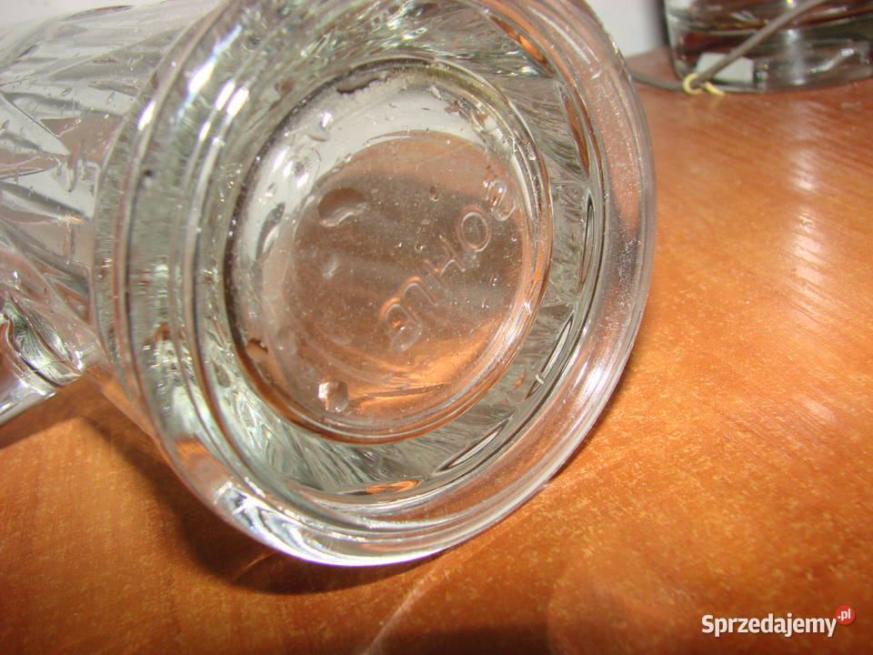 Schultheiss szklany kufel SOHM Pruszcz Gdański