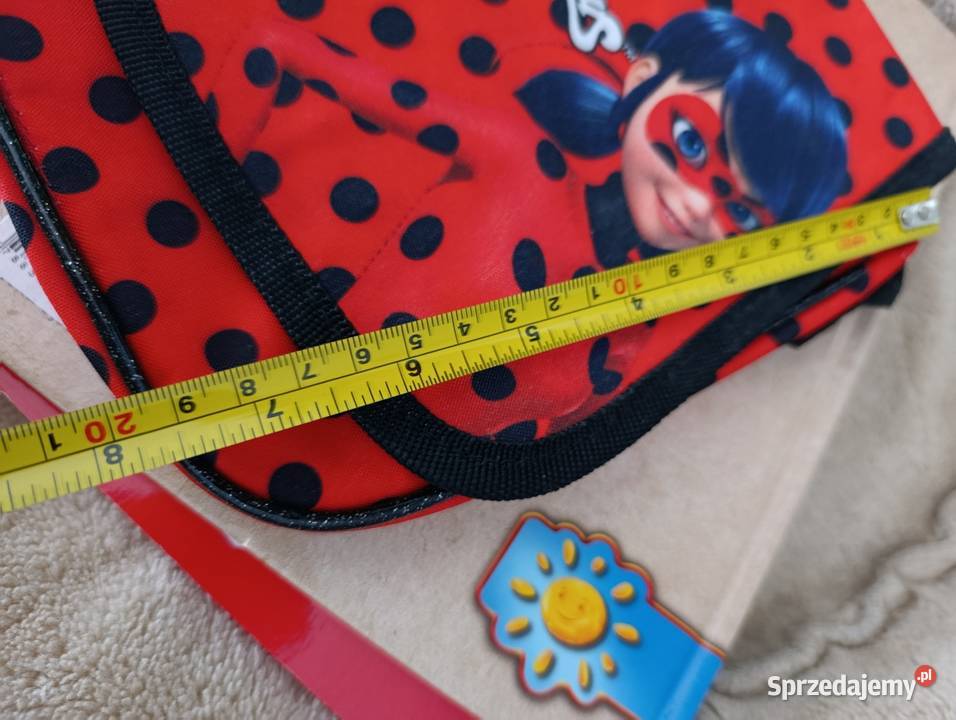 Torebka na ramię Miraculum Biedronka i Czarny