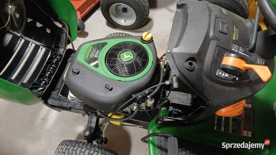 Traktorek kosiarka John Deere D105 wielkopolskie Konin sprzedam