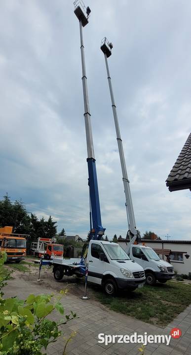 Podnośnik koszowy 27 m 35t Ruthmann TB 270 nie Łódź sprzedam