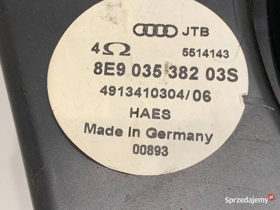 SUBWOOFER AUDI A4 B7 8E903538203S Kombi 0408