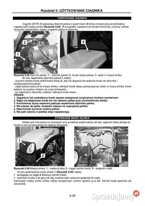 Instrukcja obsługi Pronar zefir 40