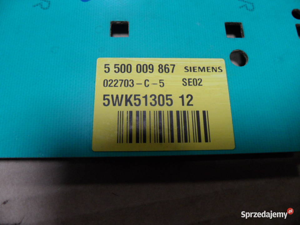 programator pralki siemens WM52800 XL528 świętokrzyskie Strawczyn