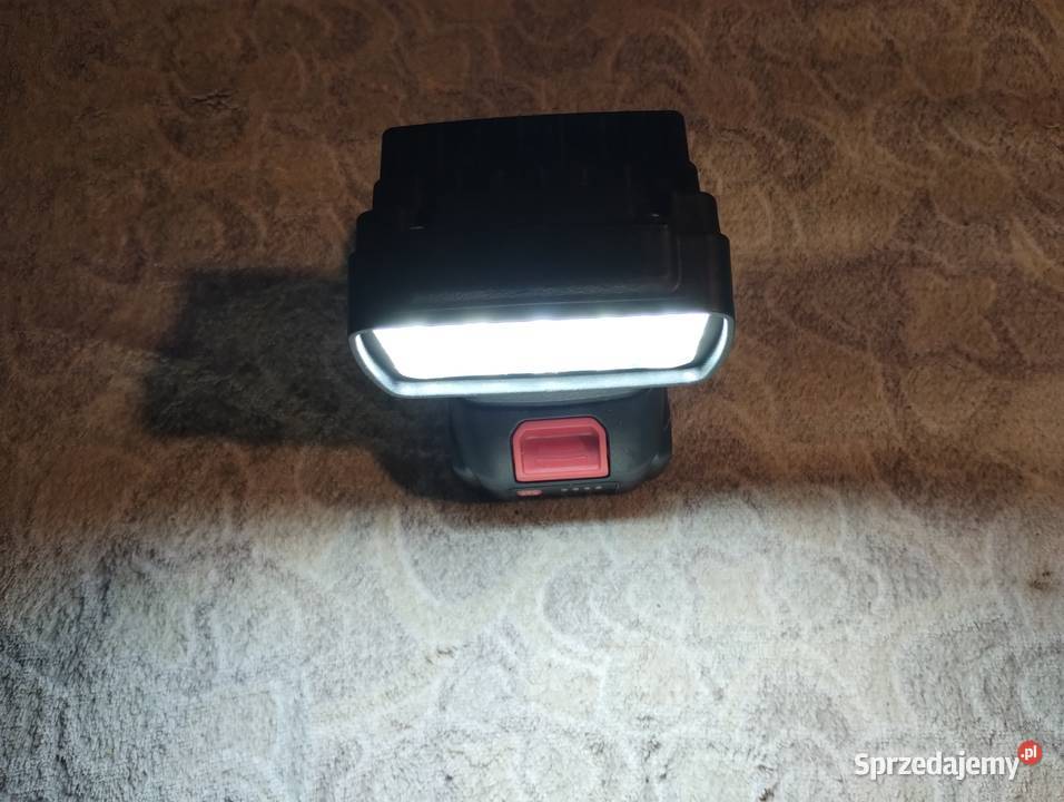 Lampa do Makita do baterii 18v halogen 15 led z Bydgoszcz