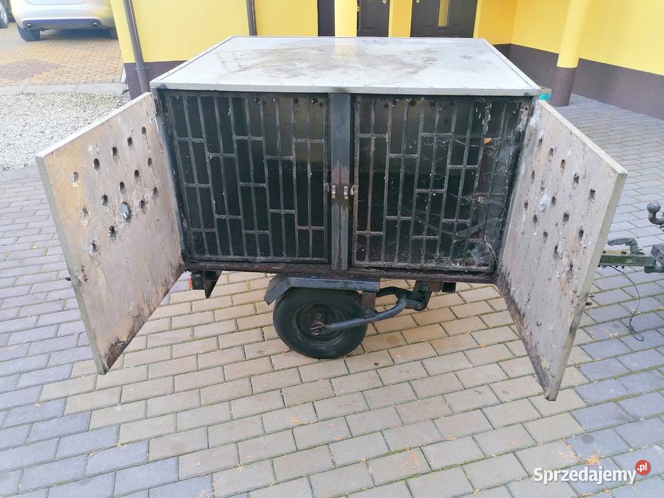 Przyczepka do przewozu PSÓWGOŁĘBIZWIERZĄT świętokrzyskie Wodzisław sprzedam