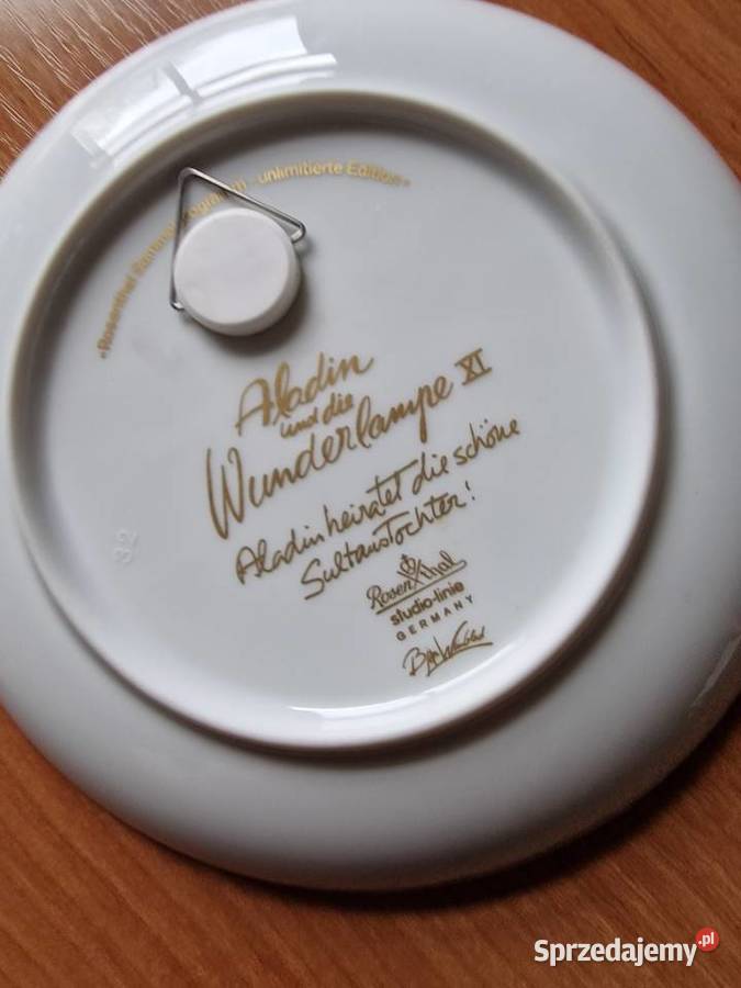 talerz ozdobny Porcelana i szkło