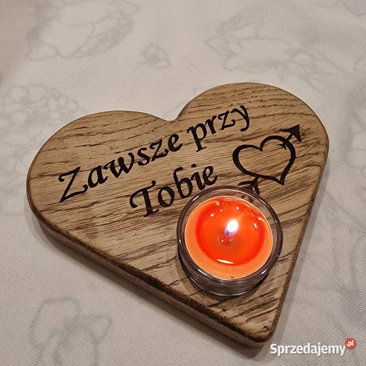 Świecznik drewniany Dija No 44 warmińsko-mazurskie