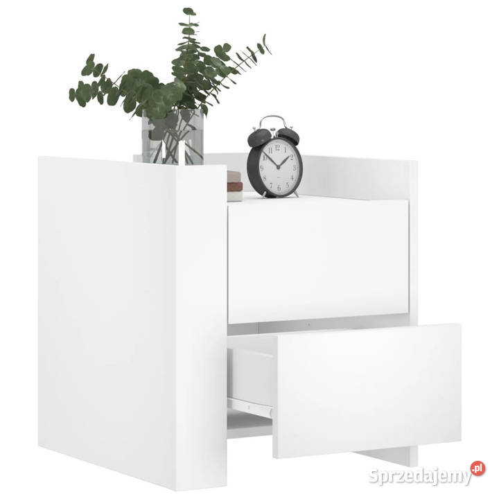 Szafka nocna biała 45x50x50 materiał mazowieckie Warszawa