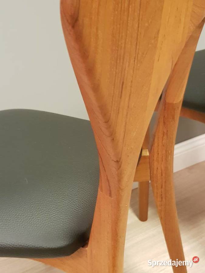 TOP DESIGN Duńskie sygnowane krzesła takowe Dom i Ogród Zielona Góra