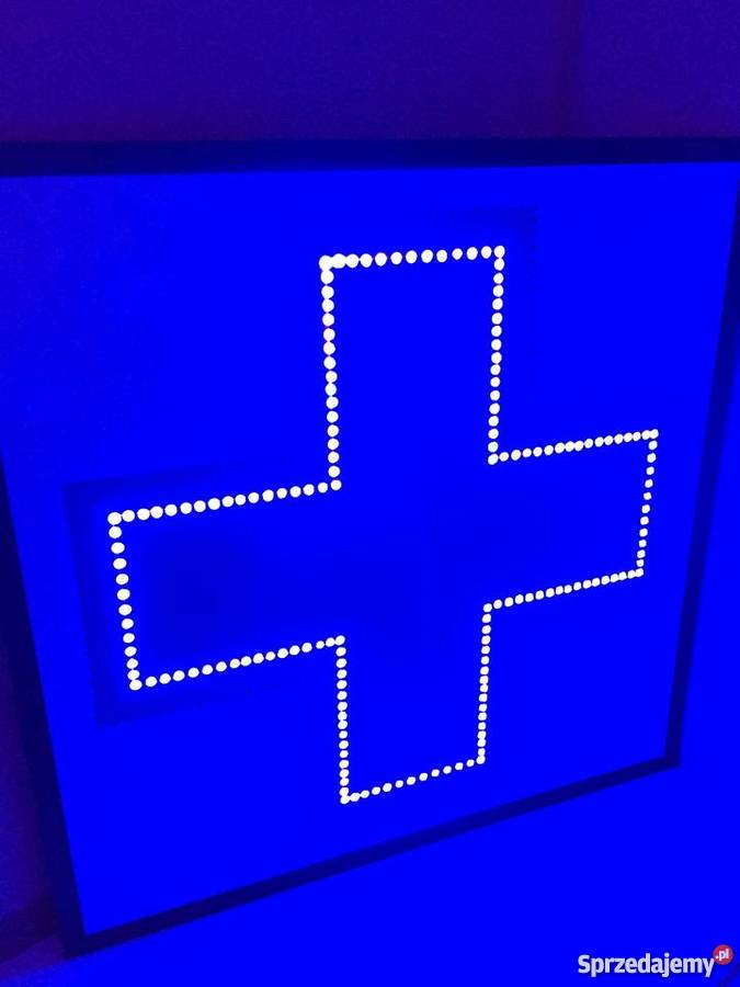 Apteka reklama LED 80x80 zewnętrzna NOWA Pomiechówek