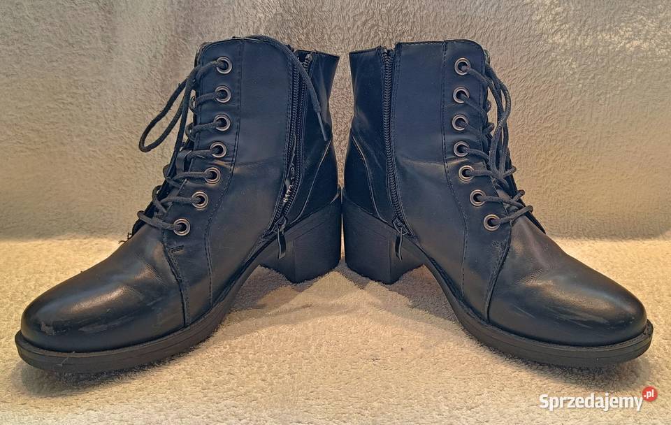 Botki zimowe krótkie Mało używane 37
