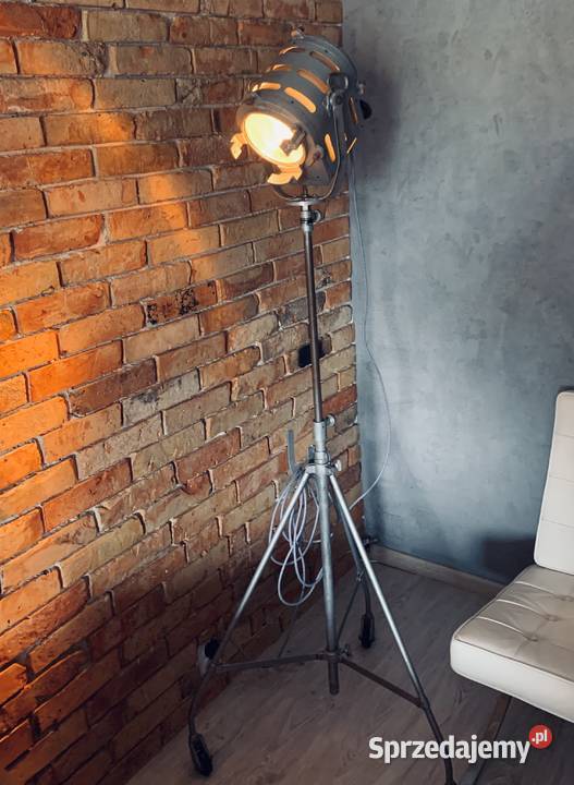 Lampa filmowa Spefika Rf150 PRL Vintage loft Poznań