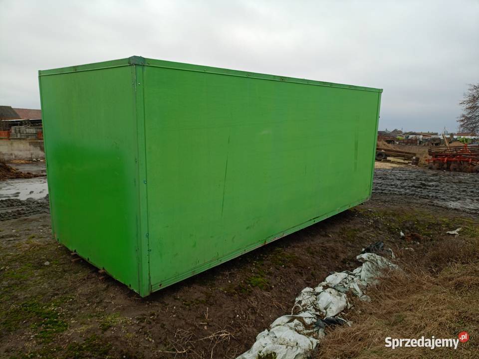 Kontener izoterma garaż barak Gostyń sprzedam