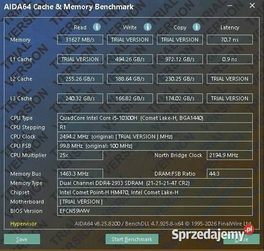 Laptop Lenovo Legion 5 i5 103001660TI 16512 wielkopolskie Poznań