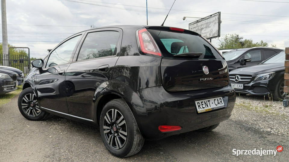 Fiat Punto Evo 12i70OPŁACONYBezwypadkowy czarny Częstochowa