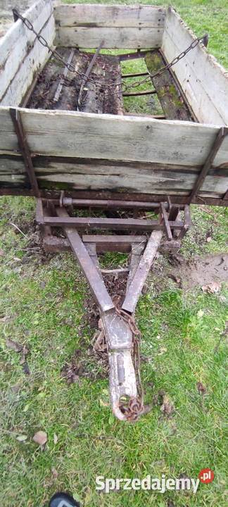 Przyczepa rolnicza przyczepka do ciągnika uszkodzony Rzeszów