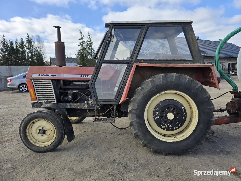 Ciągnik URSUS C385 75 Skrzynia biegów Manualna Dzbądzek