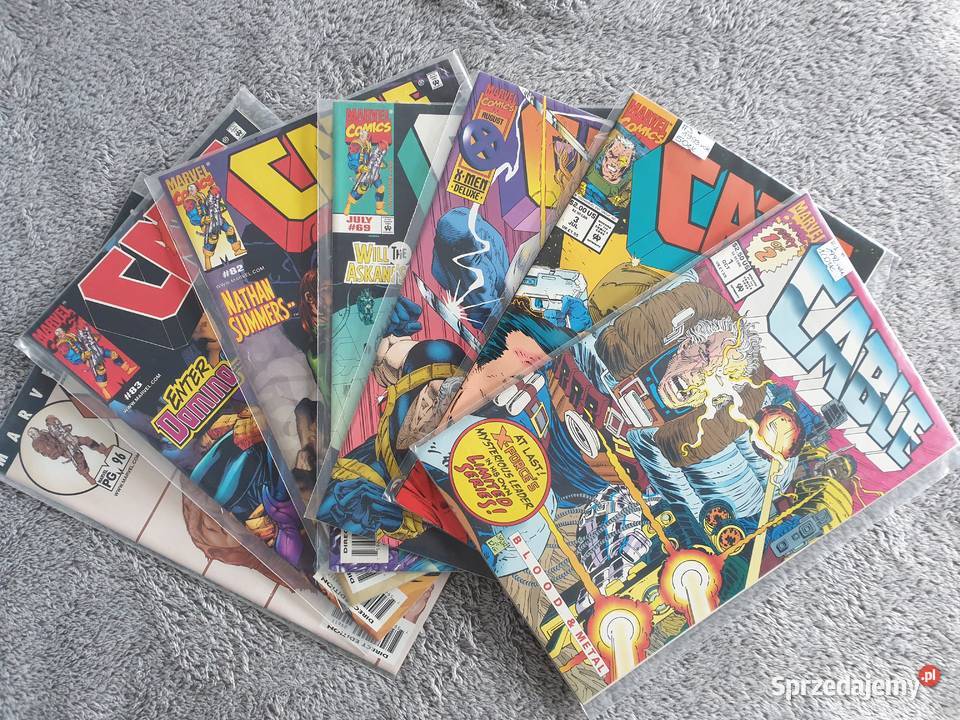 Cable zestaw 7 oryginalnych komiksów Marvel USA