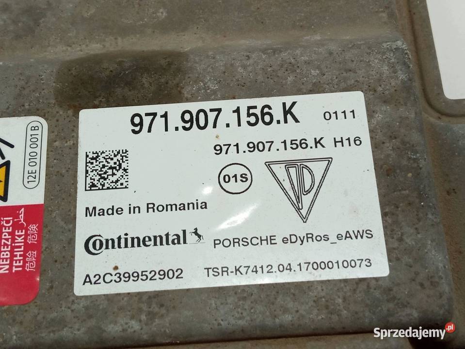 MODUŁ STABILIZACJI ZAWIESZENIA 971907156K Audi Komputery Części samochodowe