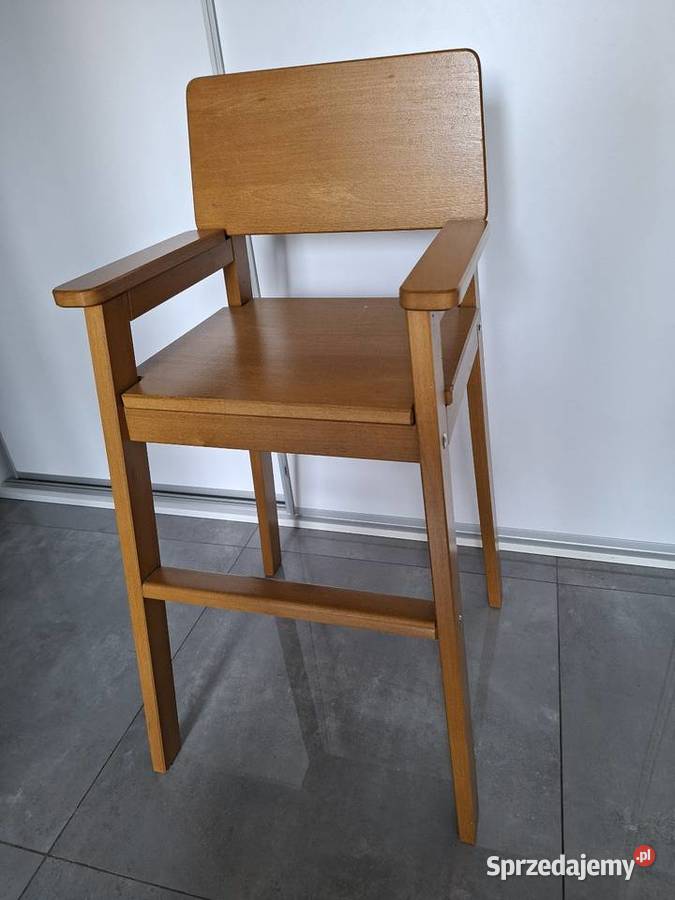 Krzesło dziecięce krzesełko wysokie do stołu Kraśnik