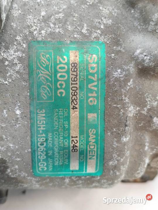 SPRĘŻARKA KLIMATYZACJI 3M5H19D629GC 16 HDI Ford świętokrzyskie