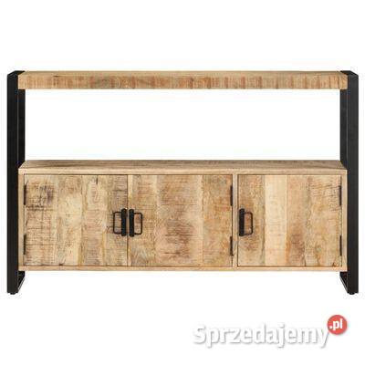 vidaXL Szafka boczna 120x30x75 lite drewno Warszawa
