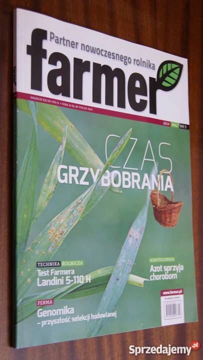 MIESIĘCZNIK FARMER MAJ 2014 5 miesięcznik lubelskie Parczew sprzedam