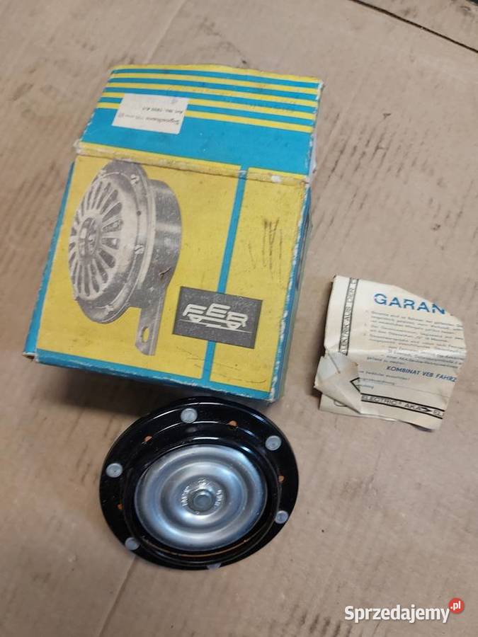 Klakson 12V Trabant Wartburg Pozostałe Mogilno