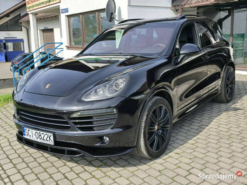 Porsche Cayenne S Black Edition II 2010 relingi dachowe Ustroń