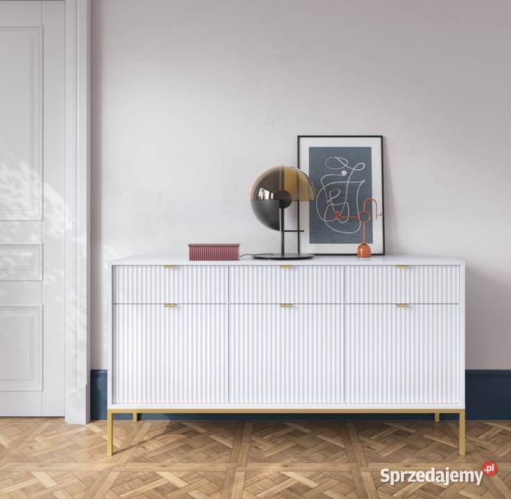 KOMODA nova ksz154 ryflowany front 4 kolory Katowice sprzedam